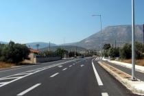 Βελτίωση γεωμετρικών στοιχείων και χάραξης της επαρχιακής οδού 40: Παιανία - Σπάτα